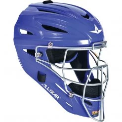 Catcher's Gear All-Star Adult System 7 MVP2500 Catcher's Helmet - Royal