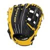 Easton Future Elite Youth 11.00" Infield Glove - Brown Yellow White Baseball