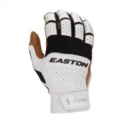 Easton Professional Collection Batting Gloves - Carmel White