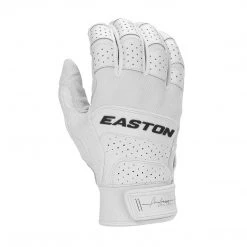 Baseball Easton Professional Collection Batting Gloves - White White