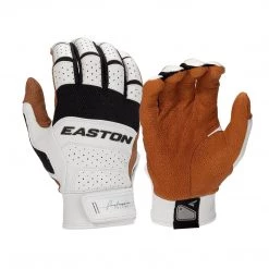 Easton Professional Collection Batting Gloves - Carmel White