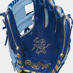 Baseball Rawlings 2022 11.25" HOH R2G ContoUR Fit Infield Glove PROR312U-2R - Colubia Blue Royal