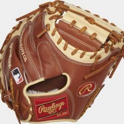 Baseball Rawlings 2022 Pro Preferred 33.00" Catcher's Mitt PROSCM33BRC - Tan Cork