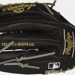 Rawlings 2021 Pro Preferred 12.75" Outfield Glove, Mike Trout Pattern PROSMT27B - Black Gray Baseball 9 Rawlings 2021 Pro Preferred 12.75