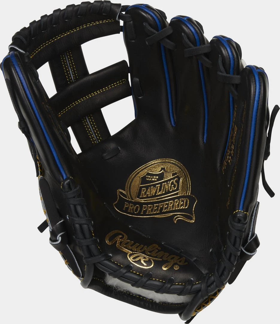 Baseball Rawlings 2022 Pro Preferred 11.50" Infield Glove PROSNP4-20BR - Black Royal 4 Baseball Rawlings 2022 Pro Preferred 11.50" Infield Glove PROSNP4-20BR - Black Royal