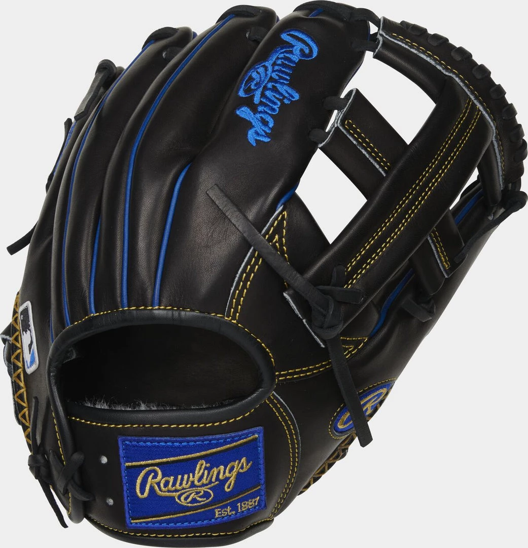 Baseball Rawlings 2022 Pro Preferred 11.50" Infield Glove PROSNP4-20BR - Black Royal 3 Baseball Rawlings 2022 Pro Preferred 11.50" Infield Glove PROSNP4-20BR - Black Royal