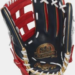 Rawlings 2022 Ronald Acuña Jr. Pro Preferred 12.75" Outfield Glove PROSRA13-RH - Cardinal White