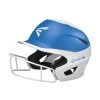Easton Prowess Fastpitch Helmet Two Tone With Mask - White Carolina Blue 1 Easton Prowess Fastpitch Helmet Two Tone With Mask - White Carolina Blue