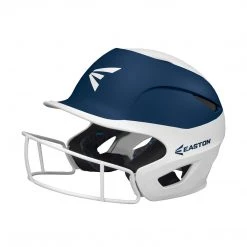 Easton Prowess Fastpitch Helmet Two Tone With Mask - White Navy