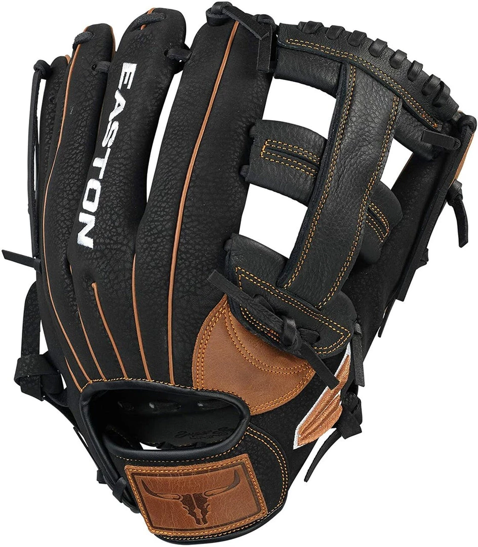 Easton Prime Slowpitch 12.50" Utility Glove - Black Tan 3 Easton Prime Slowpitch 12.50" Utility Glove - Black Tan