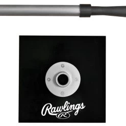 Rawlings Pro Style Batting Tee - Black Baseball