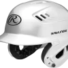 Baseball Rawlings R16 Series Metallic Batting Helmet - White