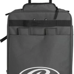 Rawlings R1801 Wheeled Catcher's Bag - Black