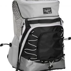 Rawlings R800 Softball Backpack - Gray Black
