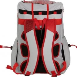 Rawlings R800 Softball Backpack - Gray Scarlet