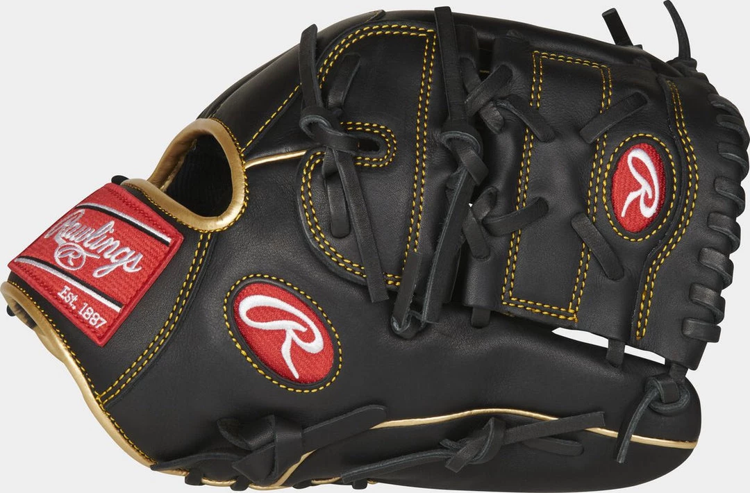 Rawlings 2021 R9 Series 12.00" Infield/Pitcher's Glove R9206-9BG - Black Gold 5 Rawlings 2021 R9 Series 12.00" Infield/Pitcher's Glove R9206-9BG - Black Gold