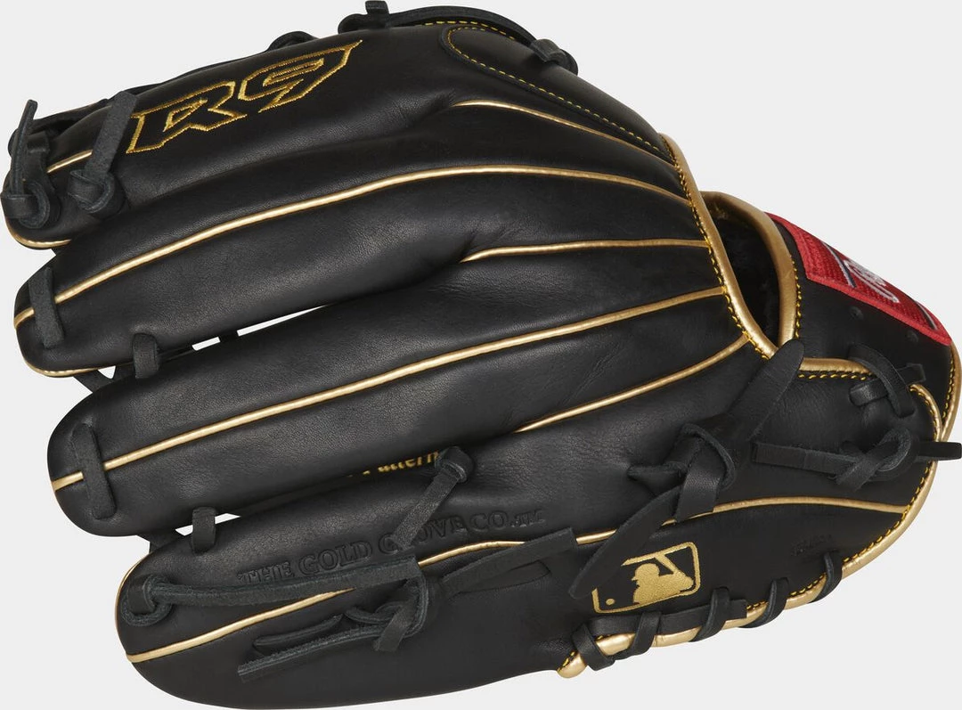 Rawlings 2021 R9 Series 12.00" Infield/Pitcher's Glove R9206-9BG - Black Gold 6 Rawlings 2021 R9 Series 12.00" Infield/Pitcher's Glove R9206-9BG - Black Gold