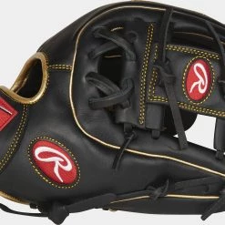 Rawlings 2021 R9 Series 11.50" 31-Pattern Infield Glove R9314-2BG - Black Gold 8 Rawlings 2021 R9 Series 11.50