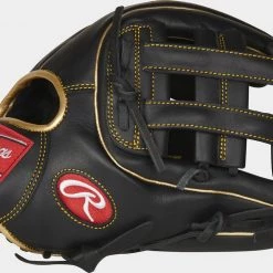 Rawlings 2021 R9 Series 11.75" Infield Glove R9315-6BG - Black Gold Baseball 8 Rawlings 2021 R9 Series 11.75