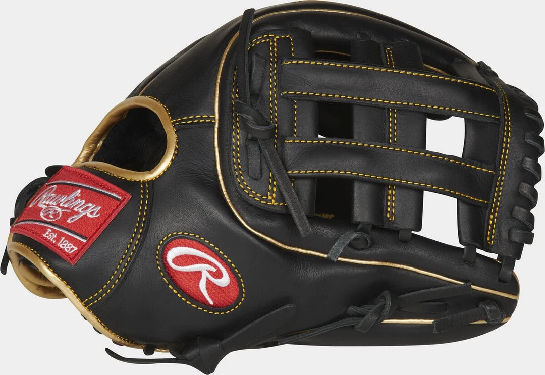 Rawlings 2021 R9 Series 11.75" Infield Glove R9315-6BG - Black Gold Baseball 5 Rawlings 2021 R9 Series 11.75" Infield Glove R9315-6BG - Black Gold Baseball