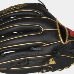 Rawlings 2021 R9 Series 11.75" Infield Glove R9315-6BG - Black Gold Baseball 9 Rawlings 2021 R9 Series 11.75