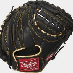 Rawlings 2021 R9 Series 32.50" Catcher's Mitt R9CM325BG - Black Gold
