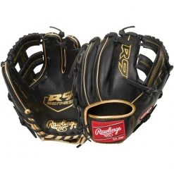 Rawlings 2021 R9 Series 9.50" Training Glove R9TRBG - Black Gold 8 Rawlings 2021 R9 Series 9.50