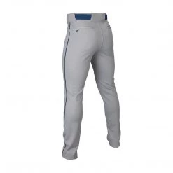 Easton Youth Rival+ Piped Baseball Pants - Gray Navy