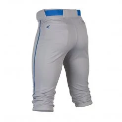 Easton Rival+ Piped Youth Kniccker Baseball Pant - Gray Royal