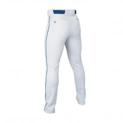 Easton Adult Rival+ Piped Baseball Pants - White Navy