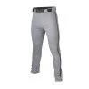 Easton Adult Rival+ Piped Baseball Pants - Gray Black