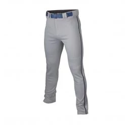 Easton Youth Rival+ Piped Baseball Pants - Gray Navy