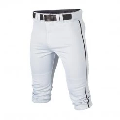 Easton Rival+ Piped Knicker Baseball Pant - White Black