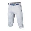 Easton Rival+ Piped Knicker Baseball Pant - White Navy