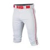 Easton Rival+ Piped Youth Kniccker Baseball Pant - White Red