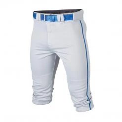 Easton Rival+ Piped Knicker Baseball Pant - White Royal