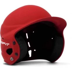 Rip-It Baseball Fit Batting Helmets - Matte Red (Scarlet)