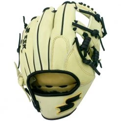 SSK Black Line Spiral I-Web 11.50" Infield Glove - Blonde Black