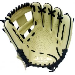 Baseball SSK Black Line Spiral I-Web Dimple 11.50" Infield Glove - Camel Black