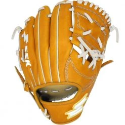 SSK White Line One Piece Web 11.25" Infield Glove Dimple - Camel White