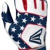 Baseball Easton Walk-Off NX Adult Batting Gloves - Stars Stripes