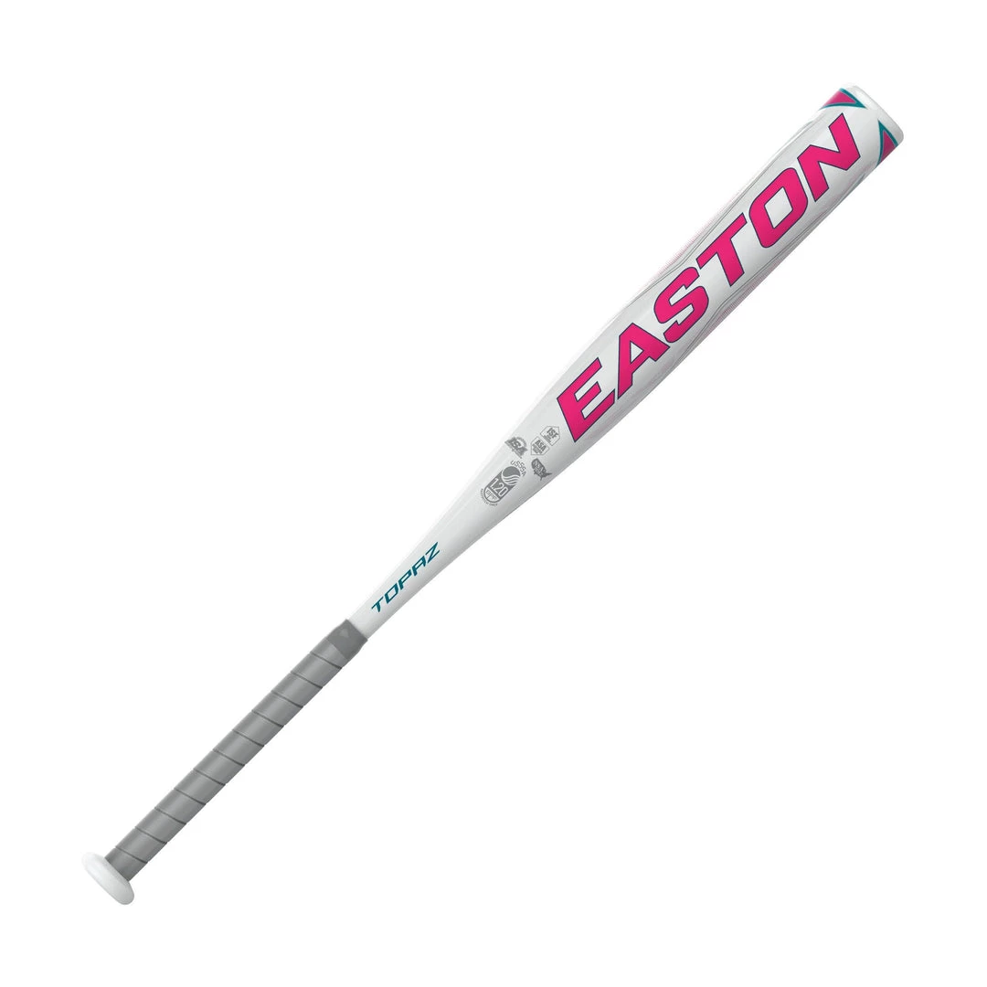Easton Topaz (-10) Fastpitch Bat FP20TPZ - White Pink 5 Easton Topaz (-10) Fastpitch Bat FP20TPZ - White Pink