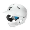 Baseball Easton Z5 2.0 Solid Batting Helmet With Universal Jaw Guard - White