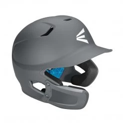 Easton Z5 2.0 Solid Batting Helmet With Universal Jaw Guard - Charcoal