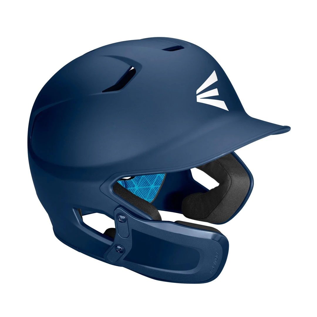 Easton Z5 2.0 Solid Batting Helmet With Universal Jaw Guard - Navy 4 Easton Z5 2.0 Solid Batting Helmet With Universal Jaw Guard - Navy
