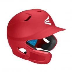 Baseball Easton Z5 2.0 Solid Batting Helmet With Universal Jaw Guard - Red