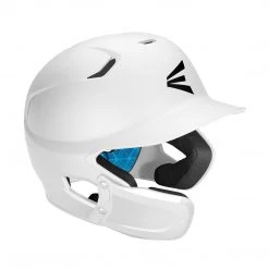 Baseball Easton Z5 2.0 Solid Batting Helmet With Universal Jaw Guard - White