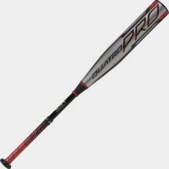 Baseball Rawlings 2021 Quatro Pro (-12) USA Approved Bat - Gray Red