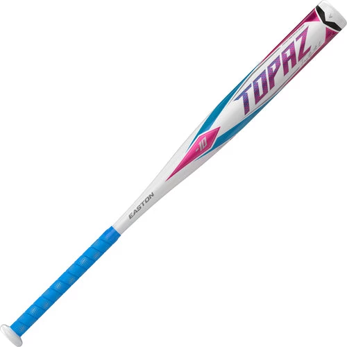 Easton Topaz (-10) Fastpitch Bat FP22TPZ - Blue White 3 Easton Topaz (-10) Fastpitch Bat FP22TPZ - Blue White