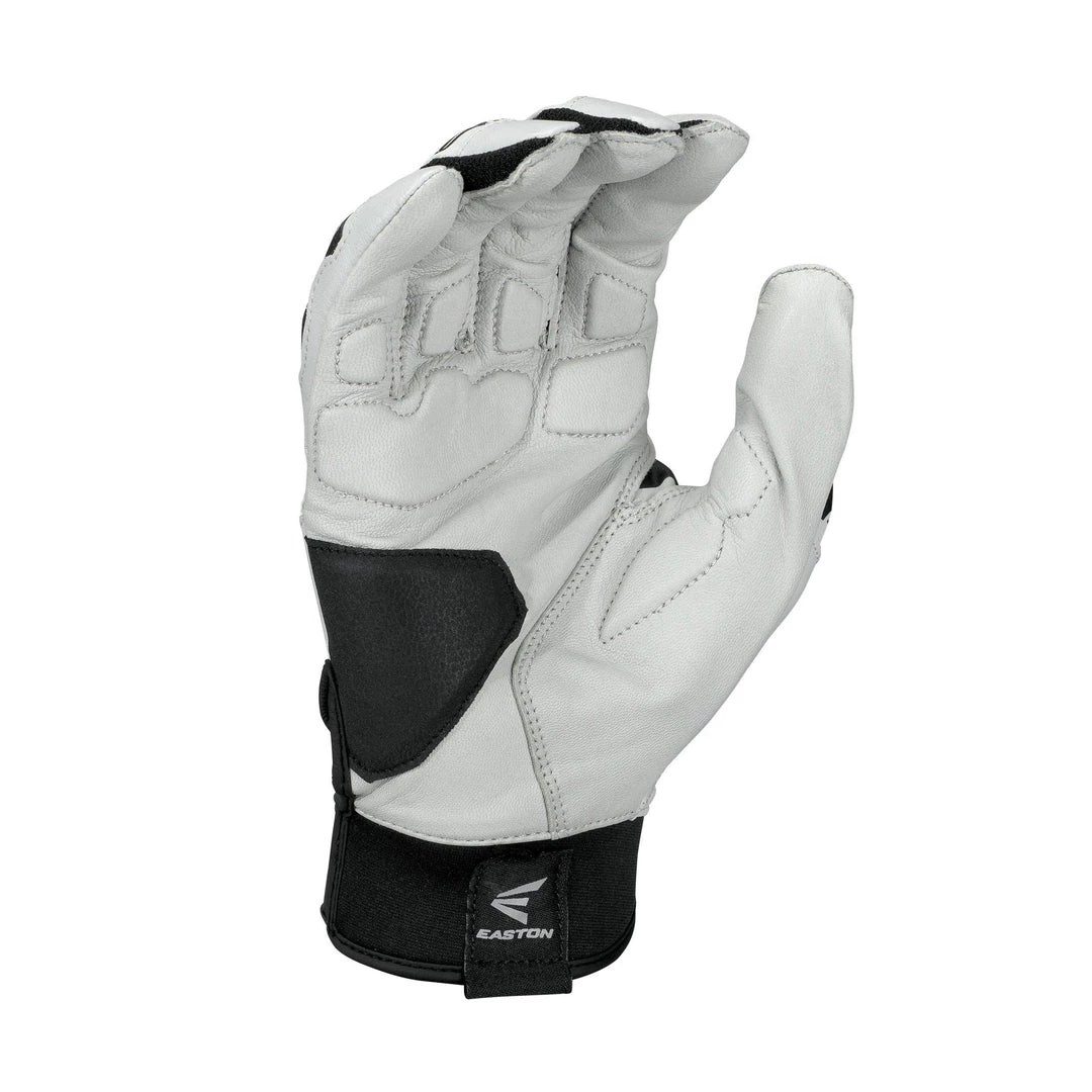 Easton VRS Power Boost Youth Batting Gloves - Gray Black 4 Easton VRS Power Boost Youth Batting Gloves - Gray Black